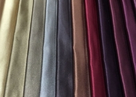 China Polyester Silk Plain Woven Fabric Colorful 220GSM For Drapery distributor